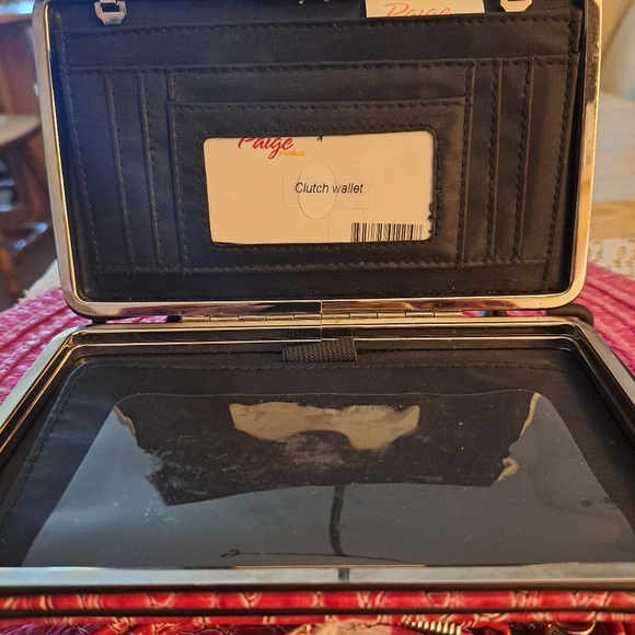 PAIGE PRODUCTS PINK  WALLET & CELL PHONE CLUTCH CROSSBODY - Picture 3 of 12